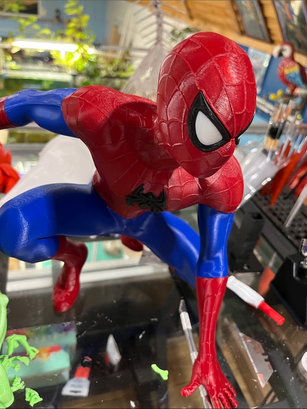 Marvel Spider-Man Figure in Red & Blue